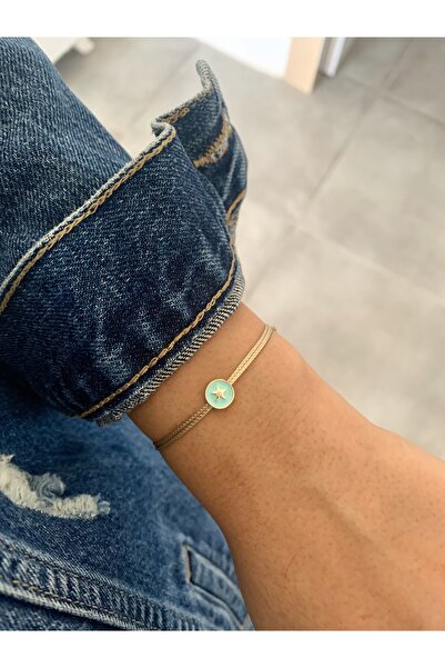 Mint Green Star Bracelet