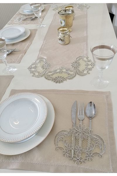 Lady Rio American Service, Supla, Runner, Σετ παρουσίασης, Σετ Supla, American Service Set, 6 Άτομα,