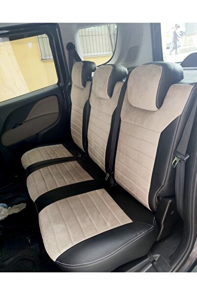 AKINCI طوق جلدي متوافق مع Fiat Doblo بعد عام 2011، طوق جلدي خاص بالمركبة