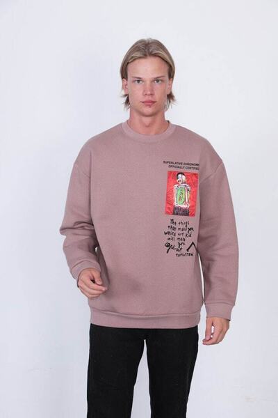 SAW Urbanity Düzeni Reddediyoruz Tema Baskılı Nakış Işleme Ve Baskılı Oversiz...