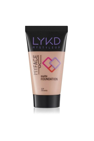 lykd Velvety, Matte Foundation 119