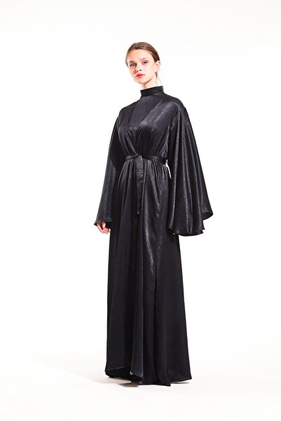 Féemauve Feemauve Siyah Alina Abaya