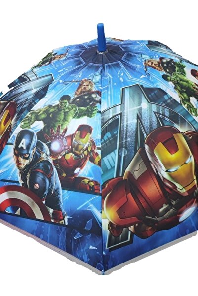 ASL Kahramanlar Desenli Garson Boy Erkek Çocuk Şemsiyesi