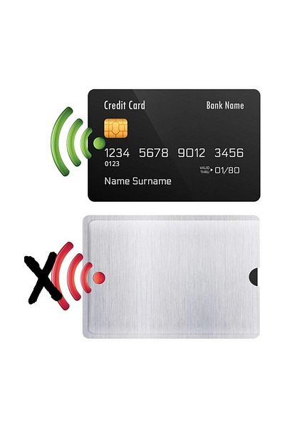 OMAC حامل بطاقات الهوية بمكافحة Rfid، محفظة من الألومنيوم بالليزر، قفل قارئ مضاد للسرقة