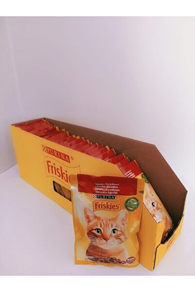 Friskies Frıskıes Sığır Etli Yaş Kedi Maması 26'lı Paket