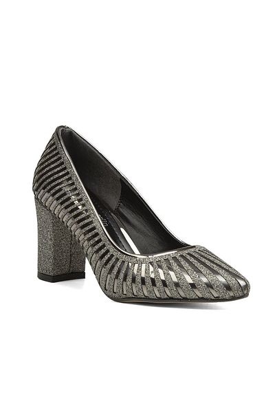 Pierre Cardin ® |   PC-52037-3478 Platinum - Γυναικεία παπούτσια με τακούνι