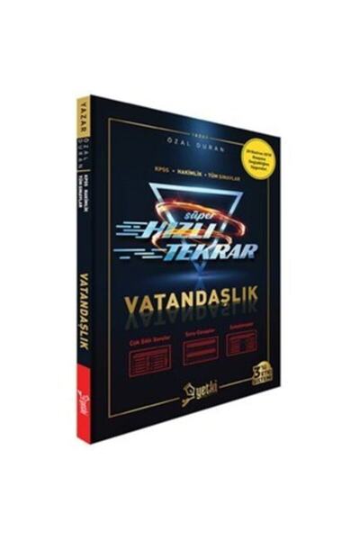Yetki Yayıncılık Süper Hızlı Tekrar Vatandaşlık 2024