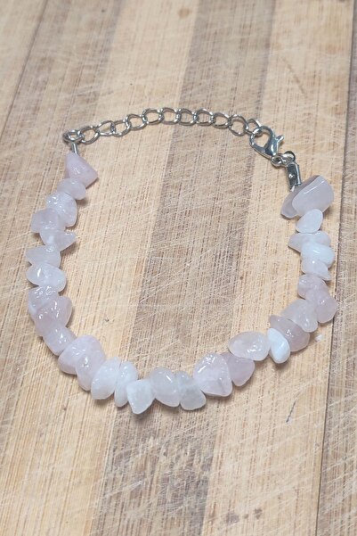 TAŞÇIZADE سوار حجر الكوارتز الوردي المتشقق