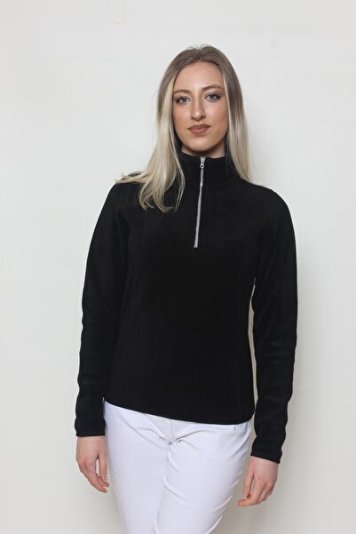 Cottoncool Жіночий полярний світшот з напівзастібкою та вузьким кроєм