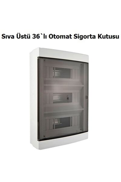 TP ELEKTRİK Sıva Üstü 36`lı Otomat Sigorta Kutusu