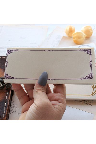 baddin aksesuar Postit Vintage Memo Pad Penpal Bullet Journal Art Note Paper Stationery Creative Journamm