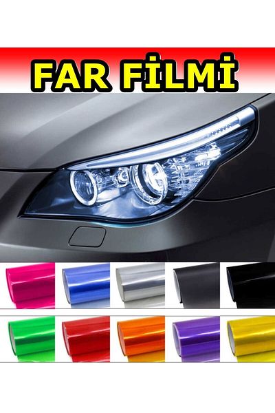 NKT GROUP Transparent Yellow Durable Film Foil Coating - Headlight Stop, 1 Meter