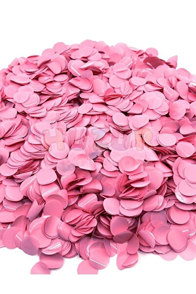 Huzur Party Store 1 Pack Pink Balloon Sequin Confetti Inside Balloon 10 Gram Confetti Balloon Chain Transparent Balloon Sequin