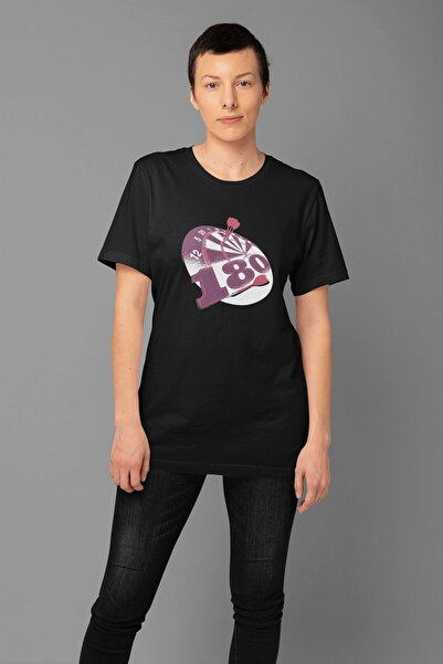 ErTaPassage Black Dart cu imprimeu Femei tricou - T4104232