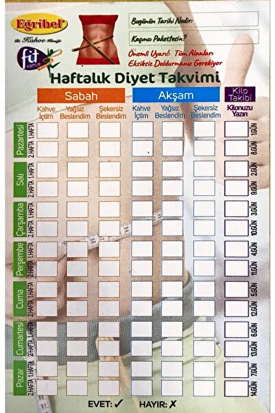 Eğribel Kahve Eğribel Detox Fit Türk Kahvesi