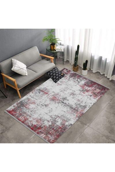 Atlantik Halı Vogue Cc351a Bej / Mavi Akrilik Salon Halısı