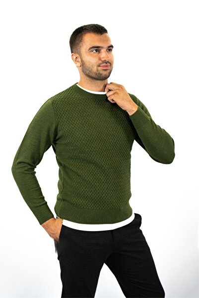 Sarar Interview O Yaka Triko Kazak