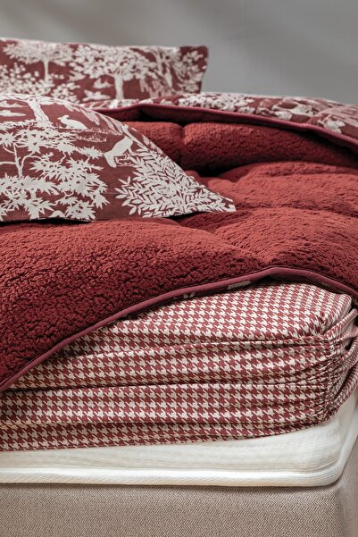 Yataş Pino Tek Kişilik Triola Uyku Seti - Kırmızı