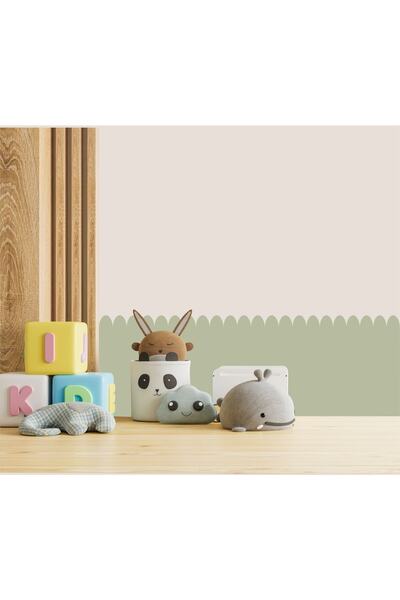 Baskı Madeni Çocuk Odası Bohem Desen Duvar Folyosu