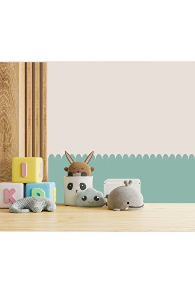 Baskı Madeni Çocuk Odası Bohem Desen Duvar Folyosu