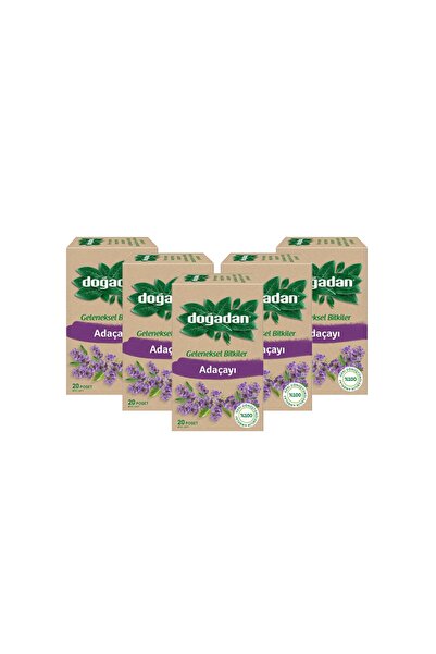 Doğadan شاي أعشاب سيج 20 قطعة × 5 قطع