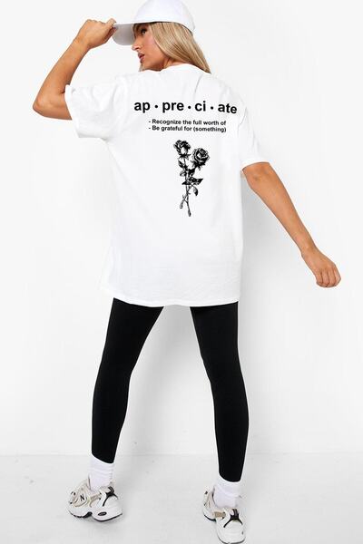 ROCKANDROLL Δύο ροζ και λευκό κοντομάνικο μπλουζάκι μπροστά και πίσω με στάμπ...