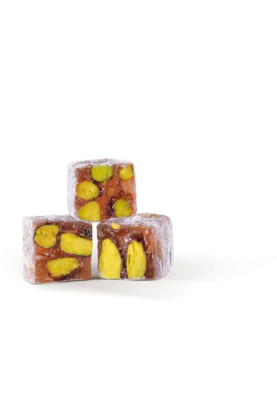 Şekerci Caferzade 250 Gr Double Roasted Turkish Delight with Double Pistachio