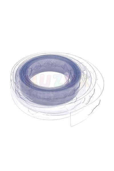 Huzur Party Store 5 Meters Balloon Chain Strip Double Holes Transparent Balloon Arch Making Decoration Tool 190 Holes
