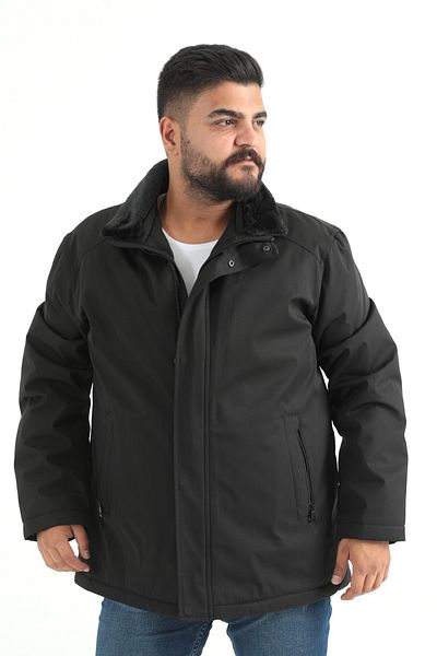 ModaPlaza Men's Large Size Coat 99441