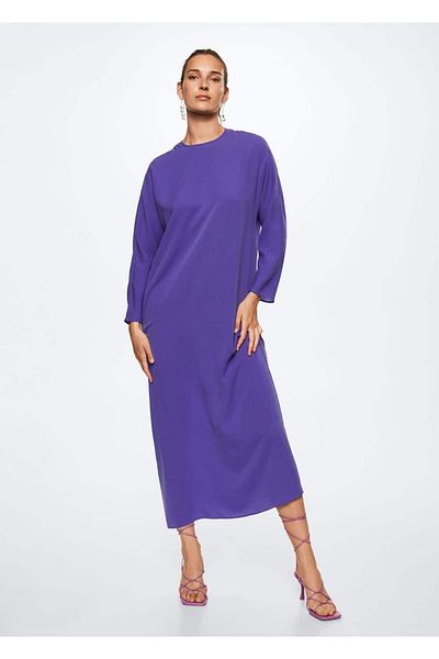 MANGO Woman Rochie cu Volane