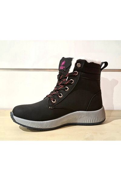 lumberjack Γυναικεία Χειμερινά Αθλητικά Μποτάκια Leslie 2pr 164329   Μαύρος