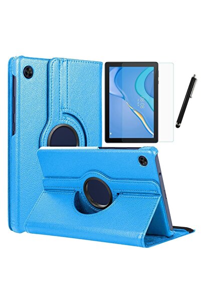 TEKNETSTORE Huawei Matepad T10 9.7 Inch Case Compatible Rotatable Case Screen Protector Touch Pen Set