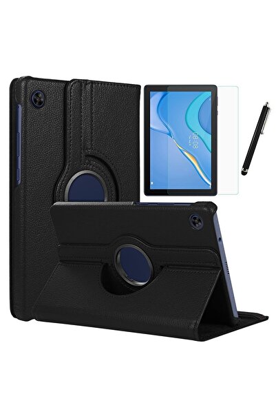 TEKNETSTORE Huawei Matepad T10 9.7 Inch Case Compatible Rotatable Case Screen Protector Touch Pen Set