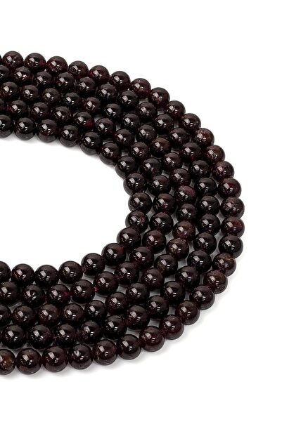 Dünya Doğal Taş 6 mm Lal Stone (granat) Dizi