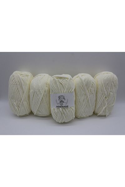 Hobimos Os-hel Velvet Ip 100 Gram 120 Meters 100% Micro Polyester Ip 5 Pieces