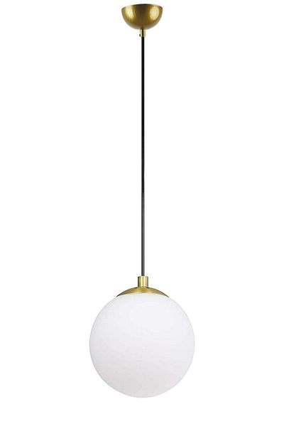 OSC HOME Sport Antique White Glass Single Chandelier