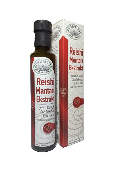Emr Kervan Herbs Garden Reishi Mantarı Ekstraktı Içeren Karışık Sıvı Takviye Edici Gıda 250ml