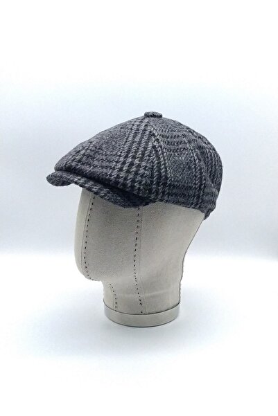 Shopiolog Erkek Baretta Kışlık Arkadan Ayarlanabilir Lastikli Kasket Şapka