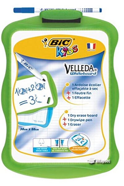 Bic Παιδικός λευκός πίνακας 20 x 31 εκ. διάφορα χρώματα