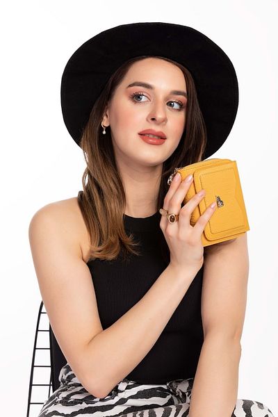 Gondol Hmx Polo Daily Handy Wallet Hmx.198 - Κίτρινο