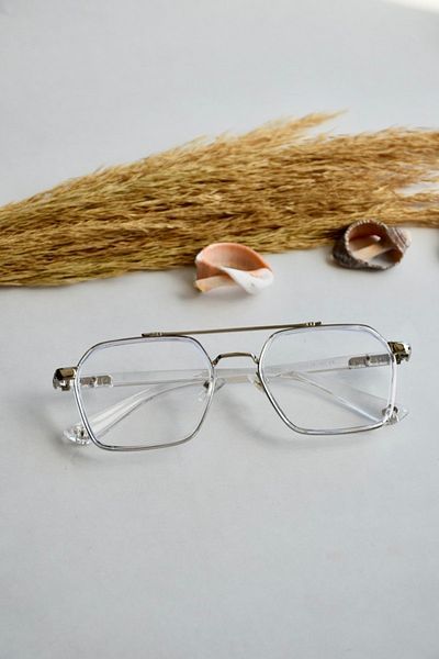 LOOKUP Blue Light Protective Glasses Unisex New Model Blue Block Screen Goggles Transparent Frame Clear Glass