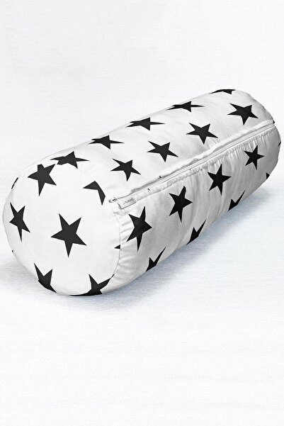 Realhomes Pernă modernă cu model de stele, imprimată digitală, umplută decora...