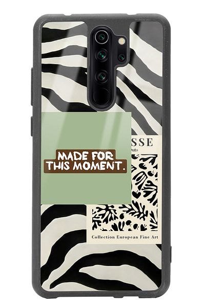 Spoyi حافظة هاتف لامعة بتصميم ماتيس أخضر لهاتف Xiaomi Redmi Note 8 Pro