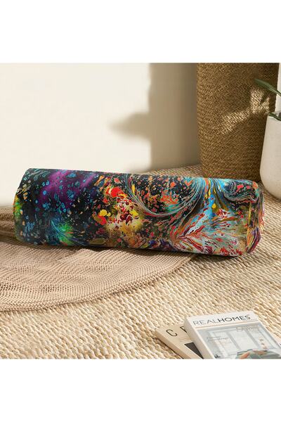 Realhomes Perna cilindru din piele întoarsă cu model special cu captuseala in...