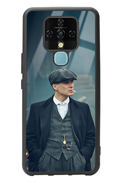 Spoyi حافظة هاتف لامعة لهاتف Tecno Camon 16 Peaky Blinders بتصميم توماس شيلبي