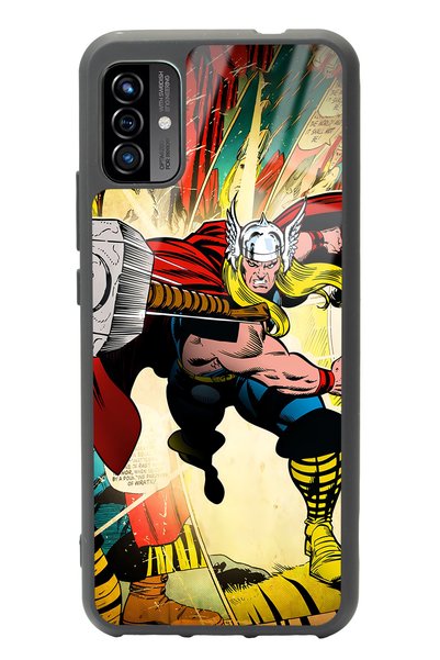 Spoyi غلاف هاتف P13 Blue Max Pro Lite 2022 Thor Design لامع