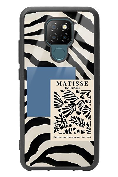 Spoyi General Mobile Gm 20 Zebra Matısse Tasarımlı Glossy Telefon Kılıfı
