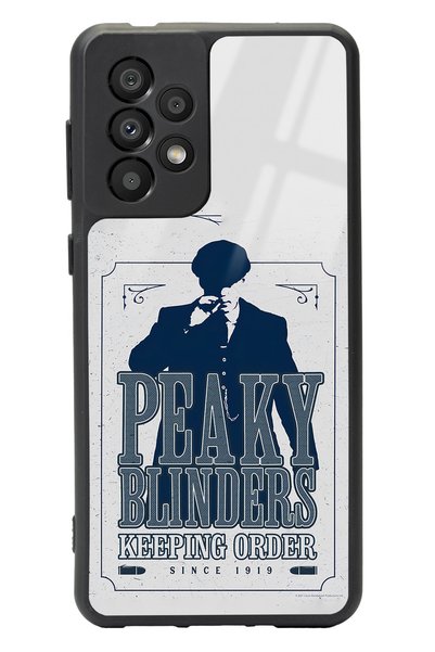 Spoyi Samsung A-33 Peaky Blinders Keeping Design Glossy Phone Case