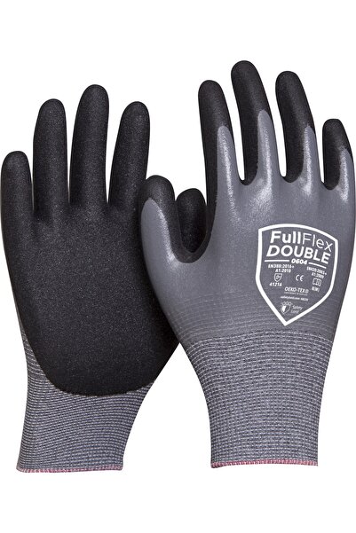 Safety Lord 12 Çift Sıvı Ve Yağ Geçirmez Çift Kaplama Kumlanmış Yüzey Montaj Ekonomik Iş Eldiveni