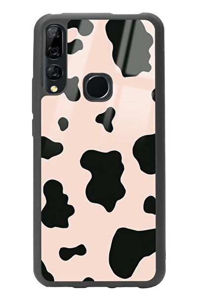 Spoyi Huawei Y9 Prime Pink Milky Tasarımlı Glossy Telefon Kılıfı